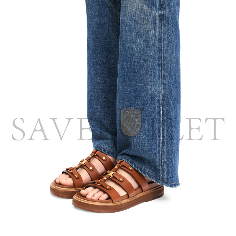 CELINE TIPPI SLIDE IN CALFSKIN 357283766C.04LU CELINE TIPPI SLIDE IN CALFSKIN 357283766C.04LU